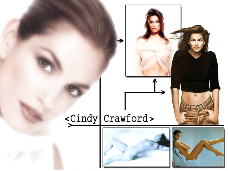 Fonds d'cran Clbrits Femme Cindy Crawford Qui ne l'aime pas !!!