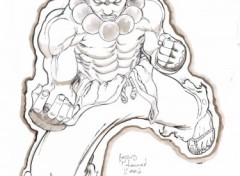 Fonds d'cran Art - Crayon akuma