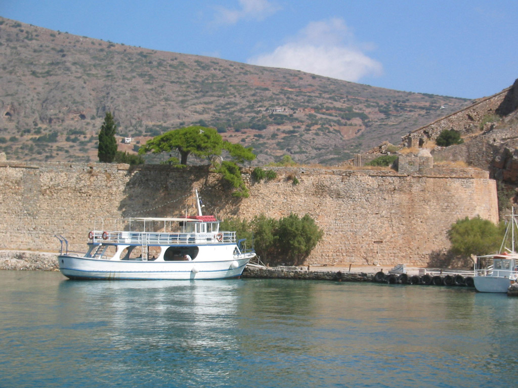 Fonds d'cran Nature Mers - Ocans - Plages Port de Spinalonga