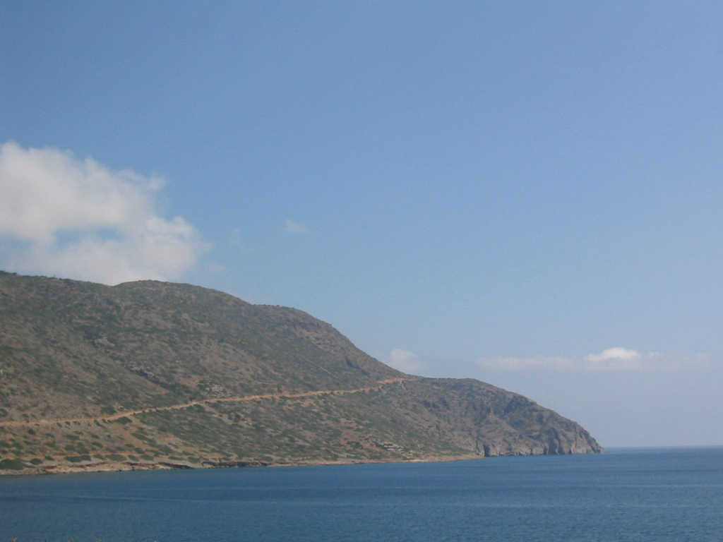 Fonds d'cran Nature Mers - Ocans - Plages Vue de Crte