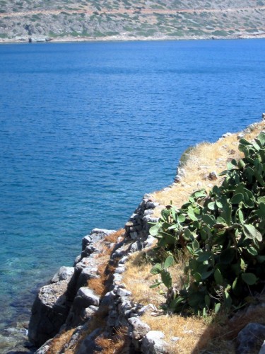 Fonds d'cran Nature Mers - Ocans - Plages Ctes de Spinalonga