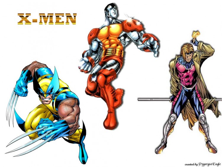 Fonds d'cran Comics et BDs X-men Les mecs d'X-men