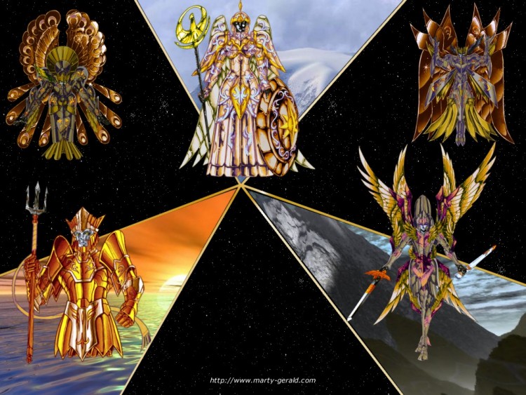 Wallpapers Manga Saint Seiya armures