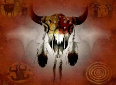 Wallpapers Digital Art Sacred Skull