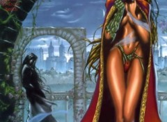 Fonds d'cran Erotic Art La vamp