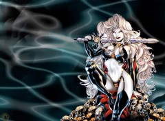 Fonds d'cran Erotic Art Lady Death