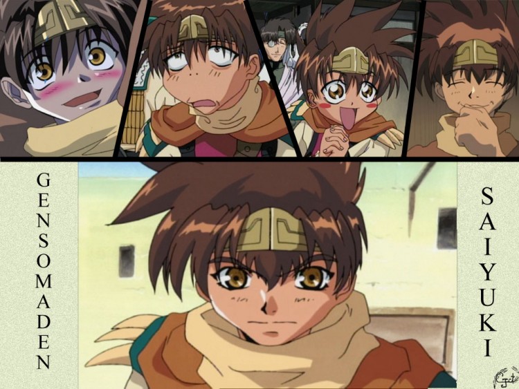 Fonds d'cran Manga Saiyuki Goku's mood