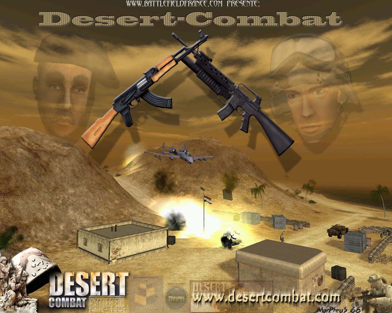 Wallpapers Video Games Battlefield 1942 Desert Combat#2 / Mod: Battlefield 1942