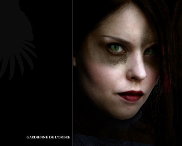 Wallpapers Digital Art Style Dark Gardienne de l'ombre