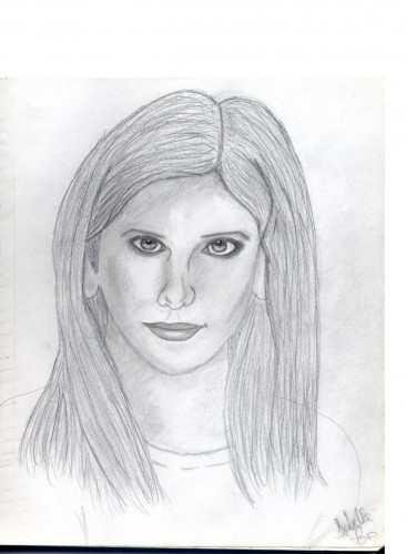 Wallpapers Art - Pencil Portraits buffy the vampire slayer