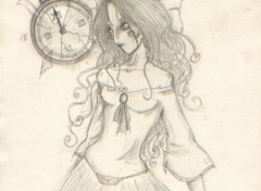 Wallpapers Art - Pencil Doll