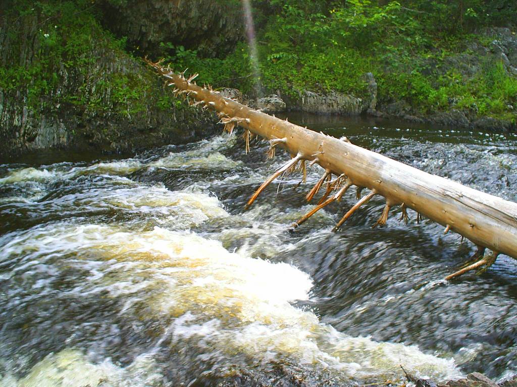 Fonds d'cran Nature Cascades - Chutes Qui va se risquer ?