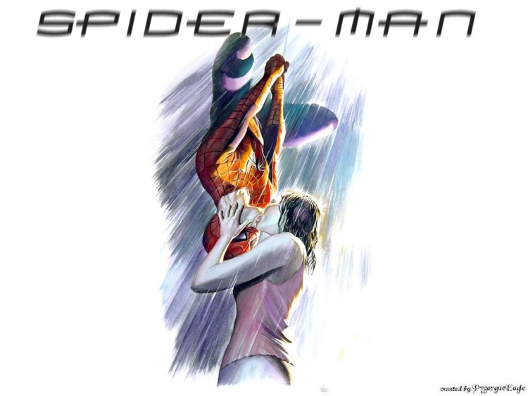 Wallpapers Movies Spider-Man Le baiser