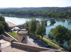 Fonds d'cran Voyages : Europe pont d'Avignon (84)