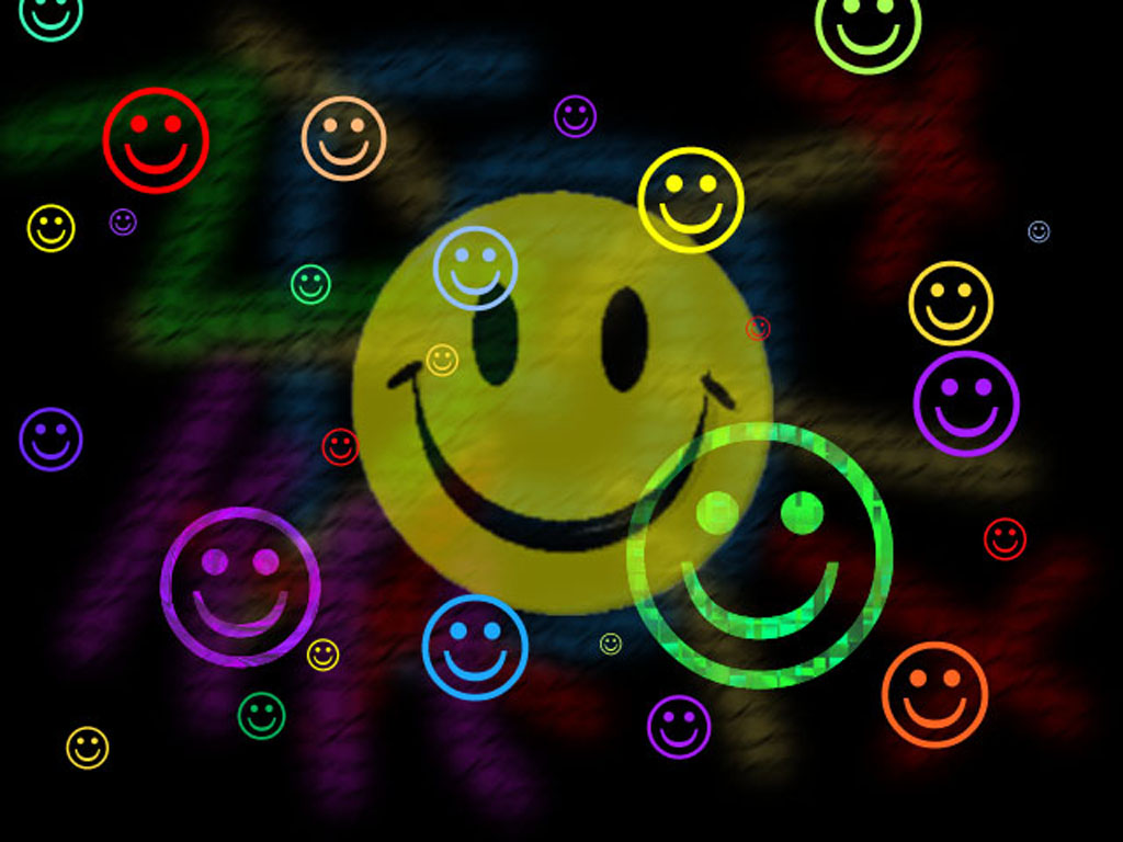 Fonds d'cran Informatique Smileys smile