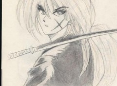 Wallpapers Art - Pencil kenshin