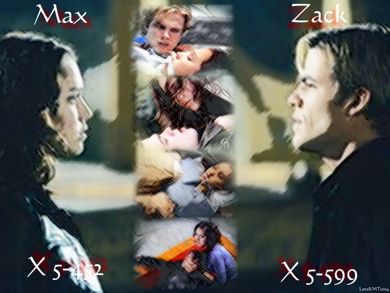 Fonds d'cran Sries TV Dark Angel Max & Zack