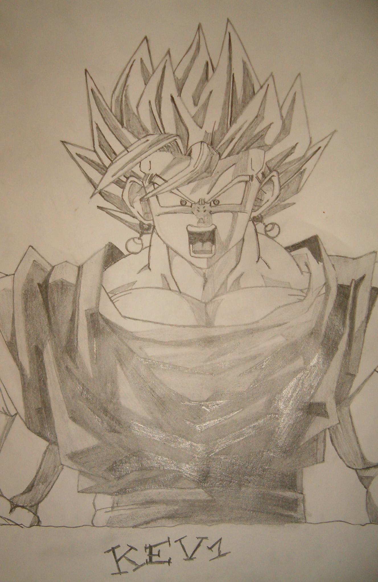 Wallpapers Art - Pencil Manga - Dragon Ball Z 