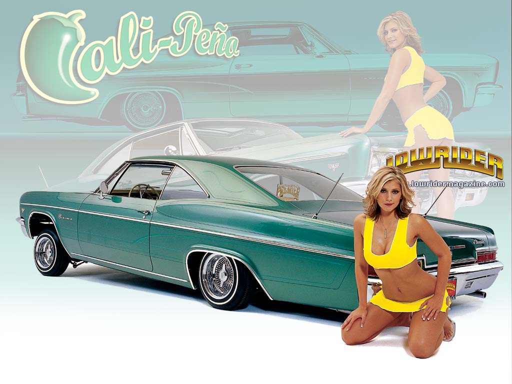 Wallpapers Cars Girls and cars Lowrider