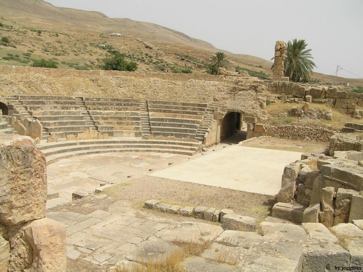 Wallpapers Constructions and architecture Ruins theatre antique romain