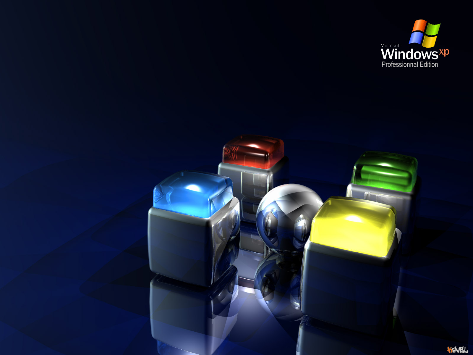 Fonds d'cran Art - Numrique 3D - Studio Max Windows Buttons