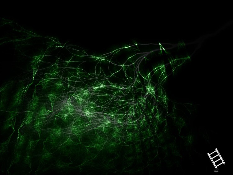 Fonds d'cran Art - Numrique Abstrait Abstract Green