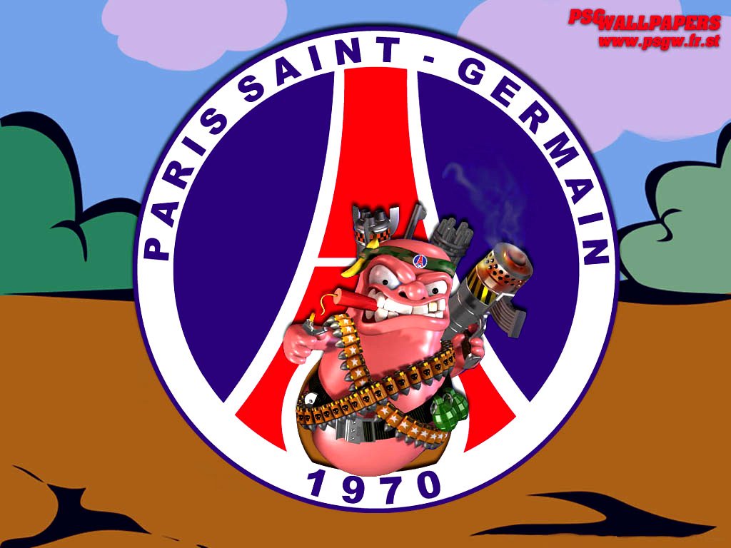 Wallpapers Sports - Leisures Football psg worms