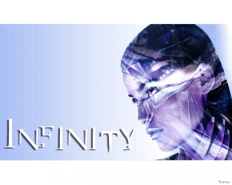 Fonds d'cran Art - Numrique Femmes - Fminit Infinity