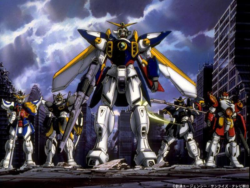 Wallpapers Cartoons Gundam Wing 