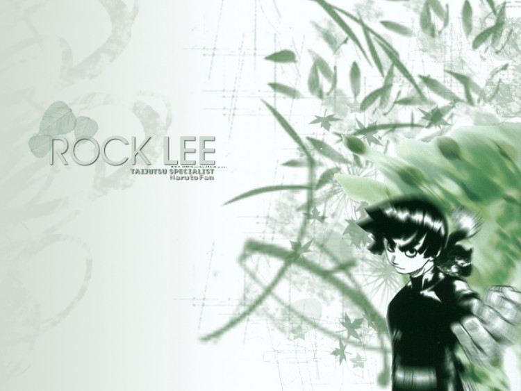 Fonds d'cran Manga Naruto Rock Lee