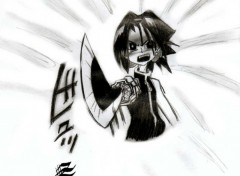 Fonds d'cran Art - Crayon Yoh dans Shaman King