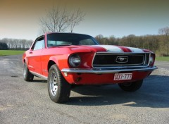 Fonds d'cran Voitures Mustang hardtop 1968