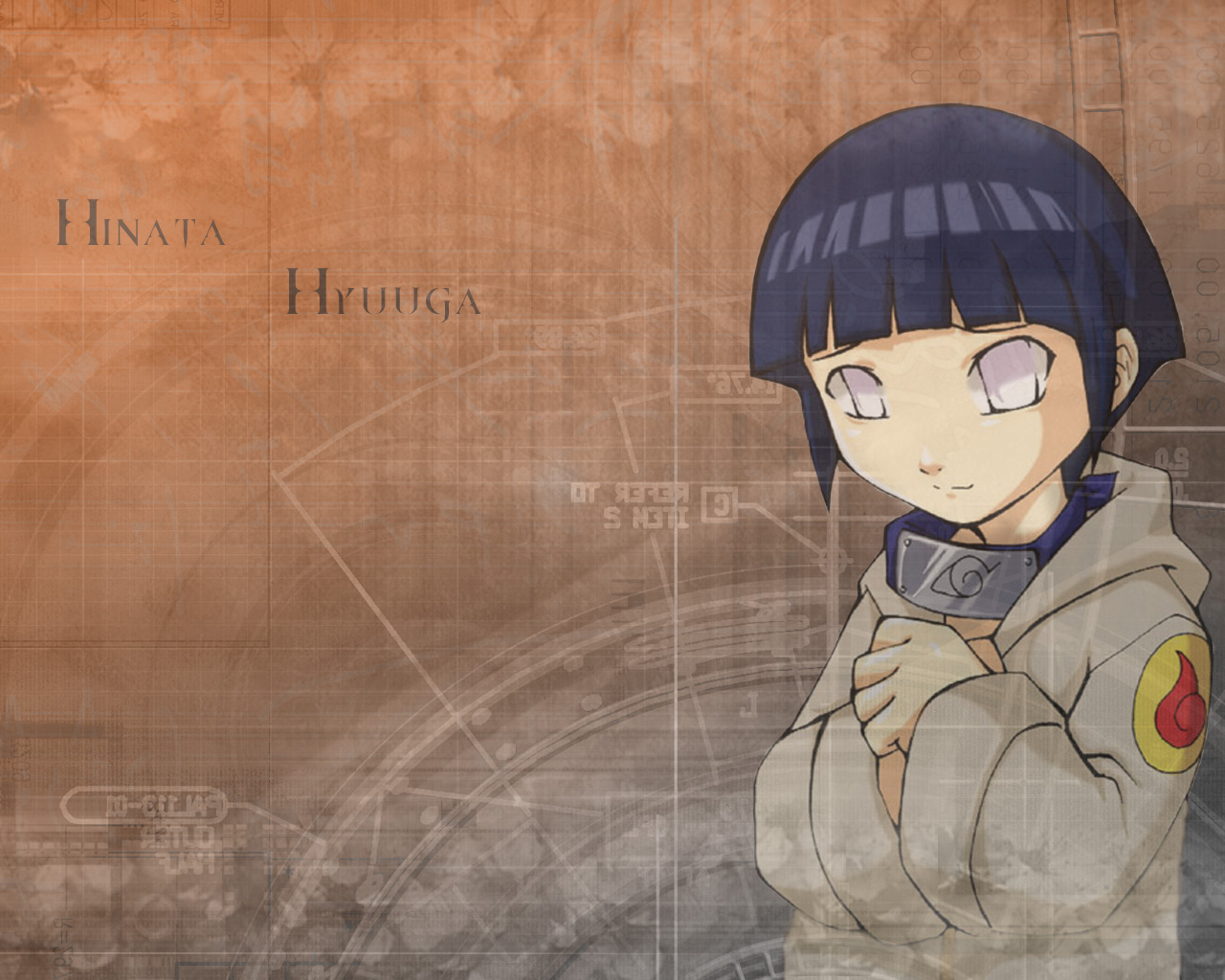 Fonds d'cran Manga Naruto hinata innocente