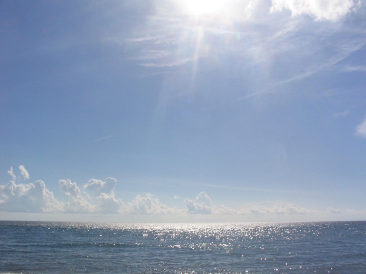 Fonds d'cran Nature Ciel - Nuages Nuage - mer - www.tuxboard.com