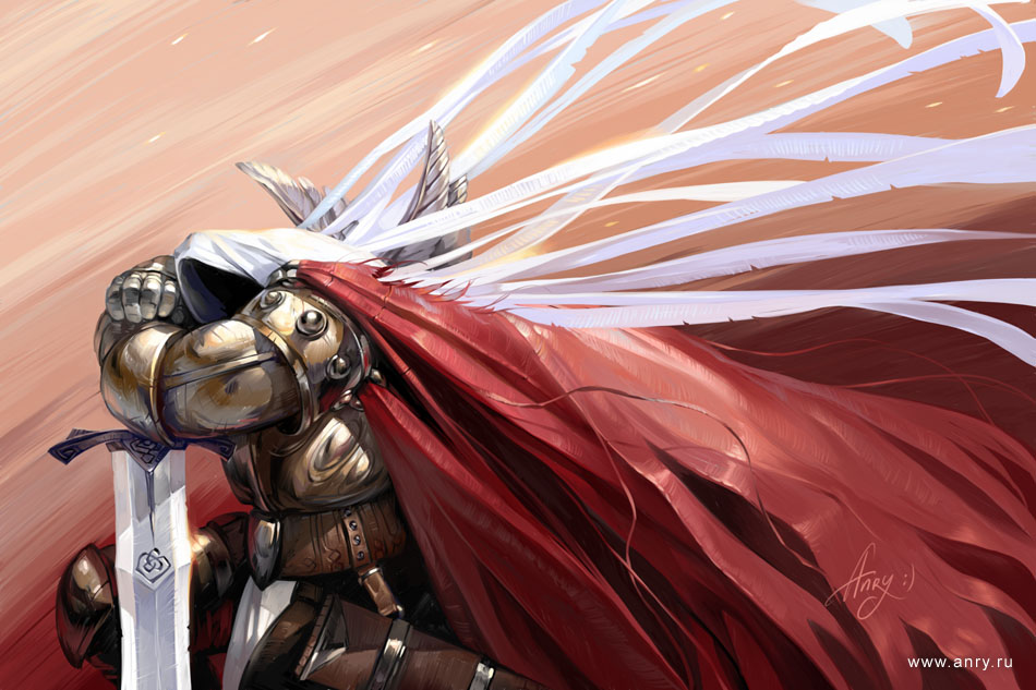 Wallpapers Art - Pencil Fantasy - Anry tyrael