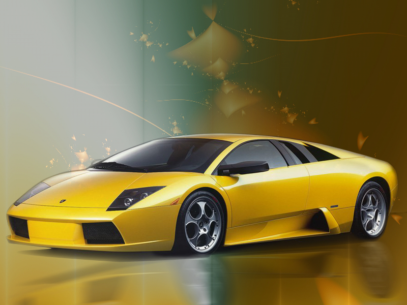 Wallpapers Cars Lamborghini yellow