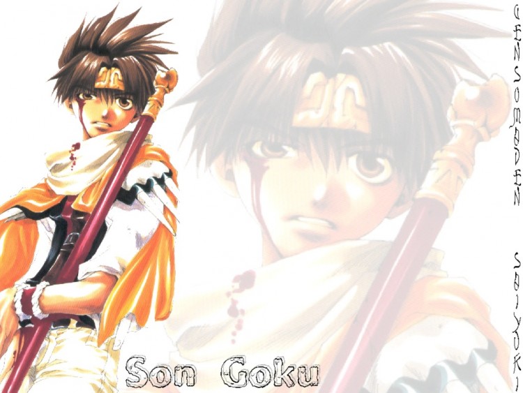 Wallpapers Manga Saiyuki Goku