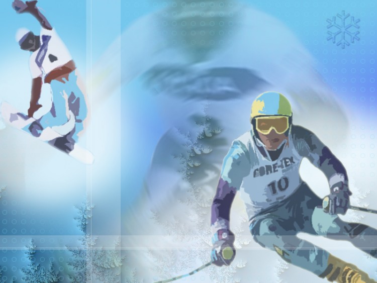 Fonds d'cran Sports - Loisirs Ski snow