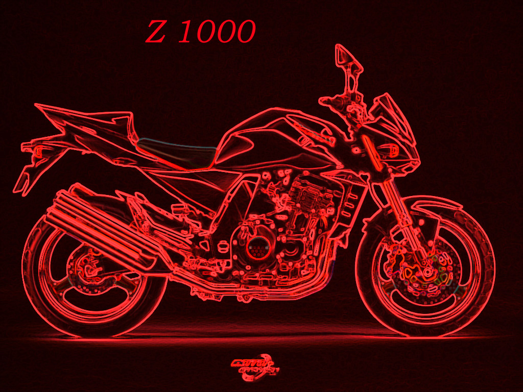 Wallpapers Motorbikes Kawasaki z 1000