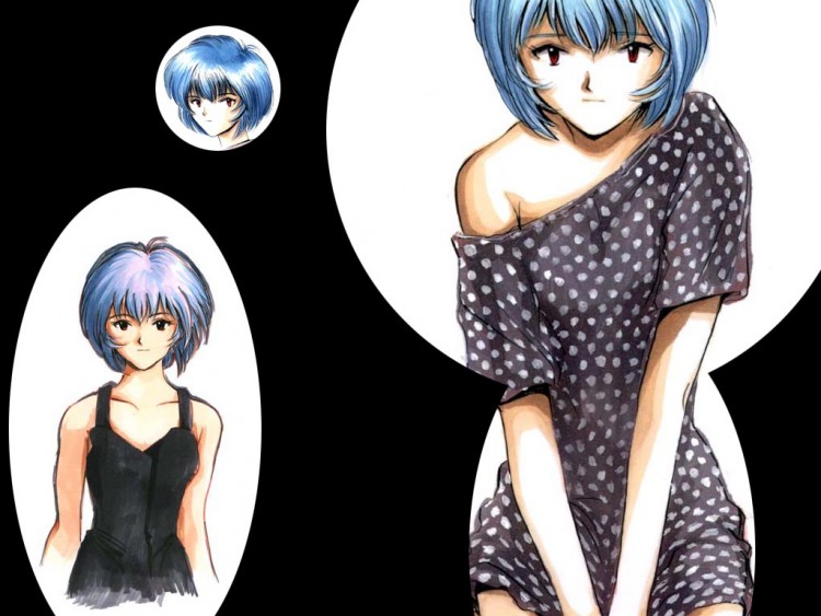 Fonds d'cran Dessins Anims Evangelion Rei Ayanami