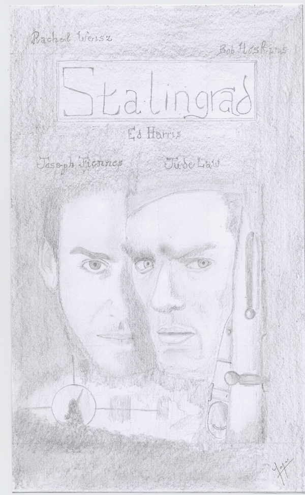 Wallpapers Art - Pencil Portraits Stalingrad