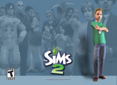 Fonds d'cran Jeux Vido les sims 2 fond