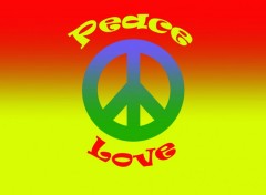 Wallpapers Digital Art peace and love