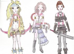 Fonds d'cran Art - Crayon Final fantasy