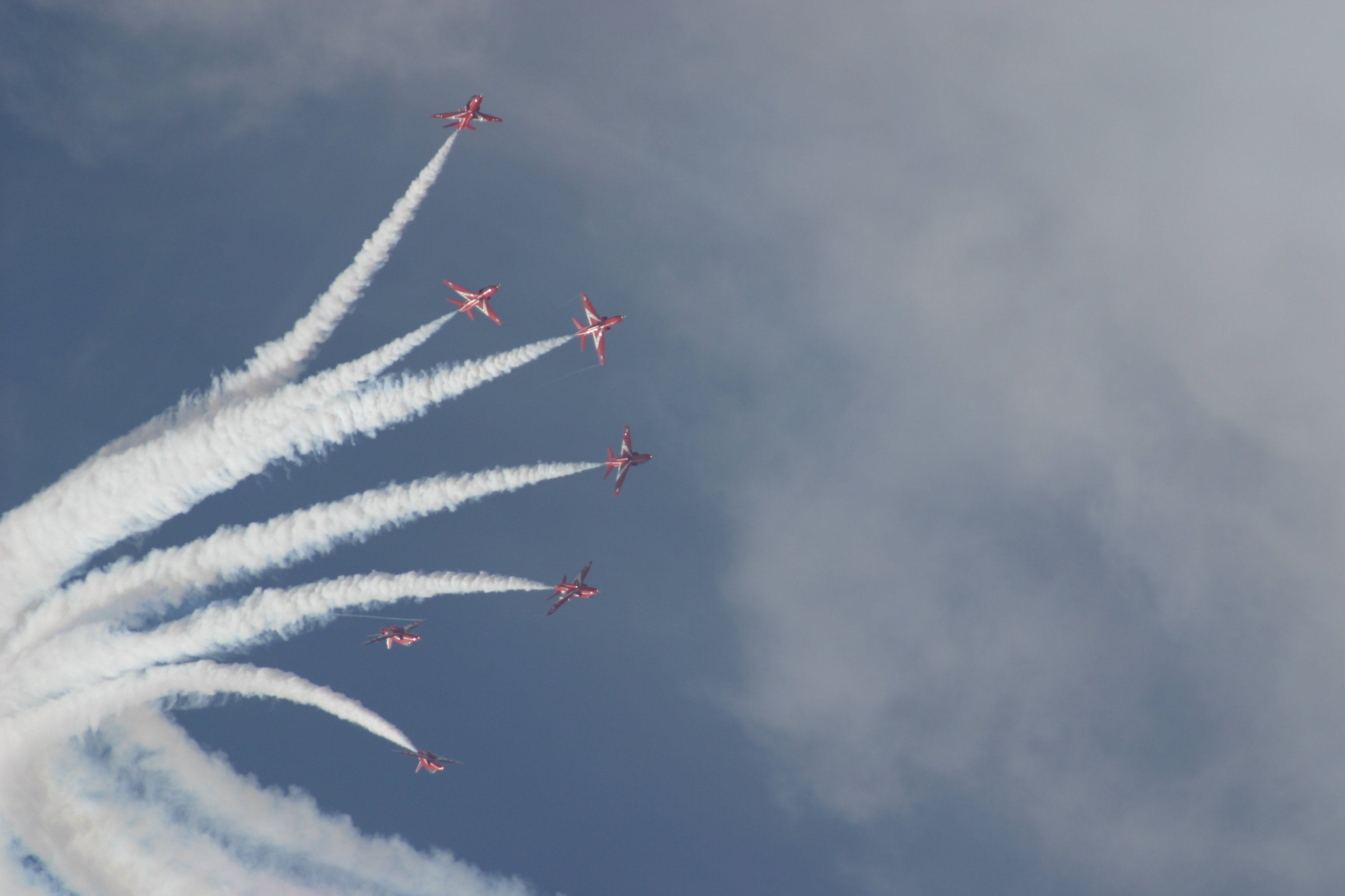 Fonds d'cran Avions Meetings ariens Red Arrows