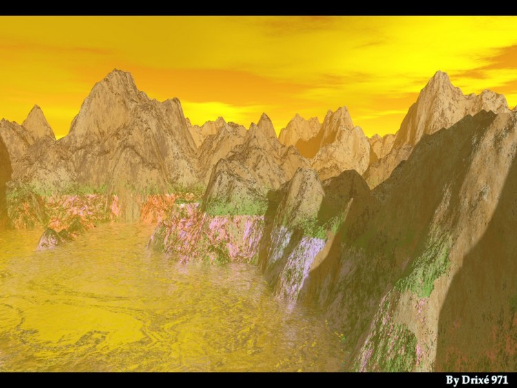 Wallpapers Digital Art 3D - Terragen Monde Arkak