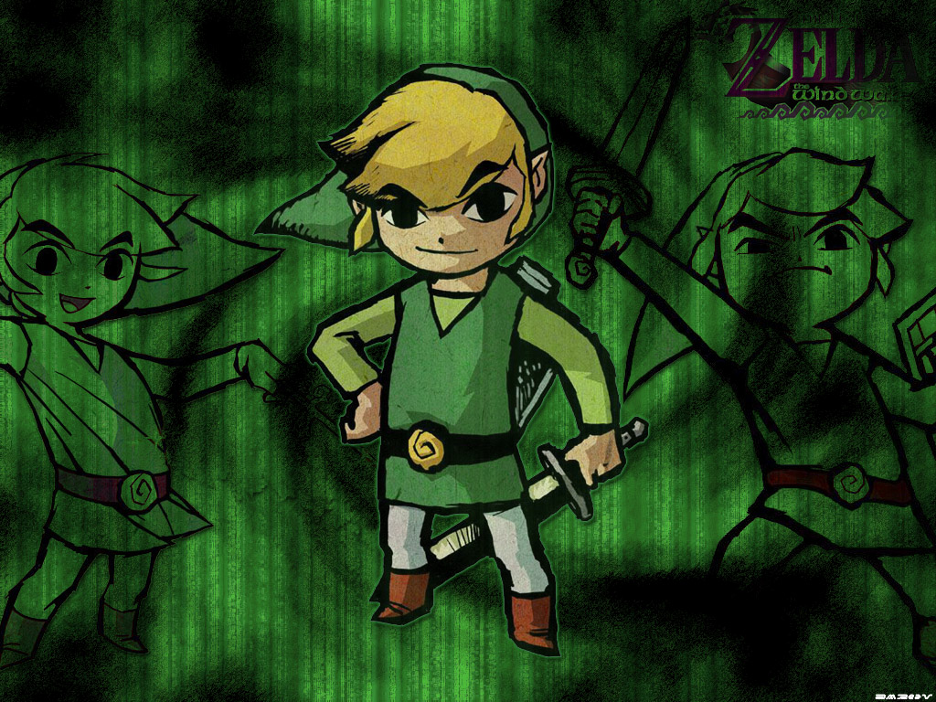 Fonds d'cran Jeux Vido Zelda Link in Windwaker