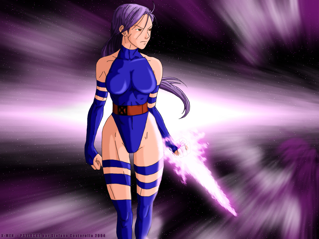 Fonds d'cran Comics et BDs X-men Psylocke