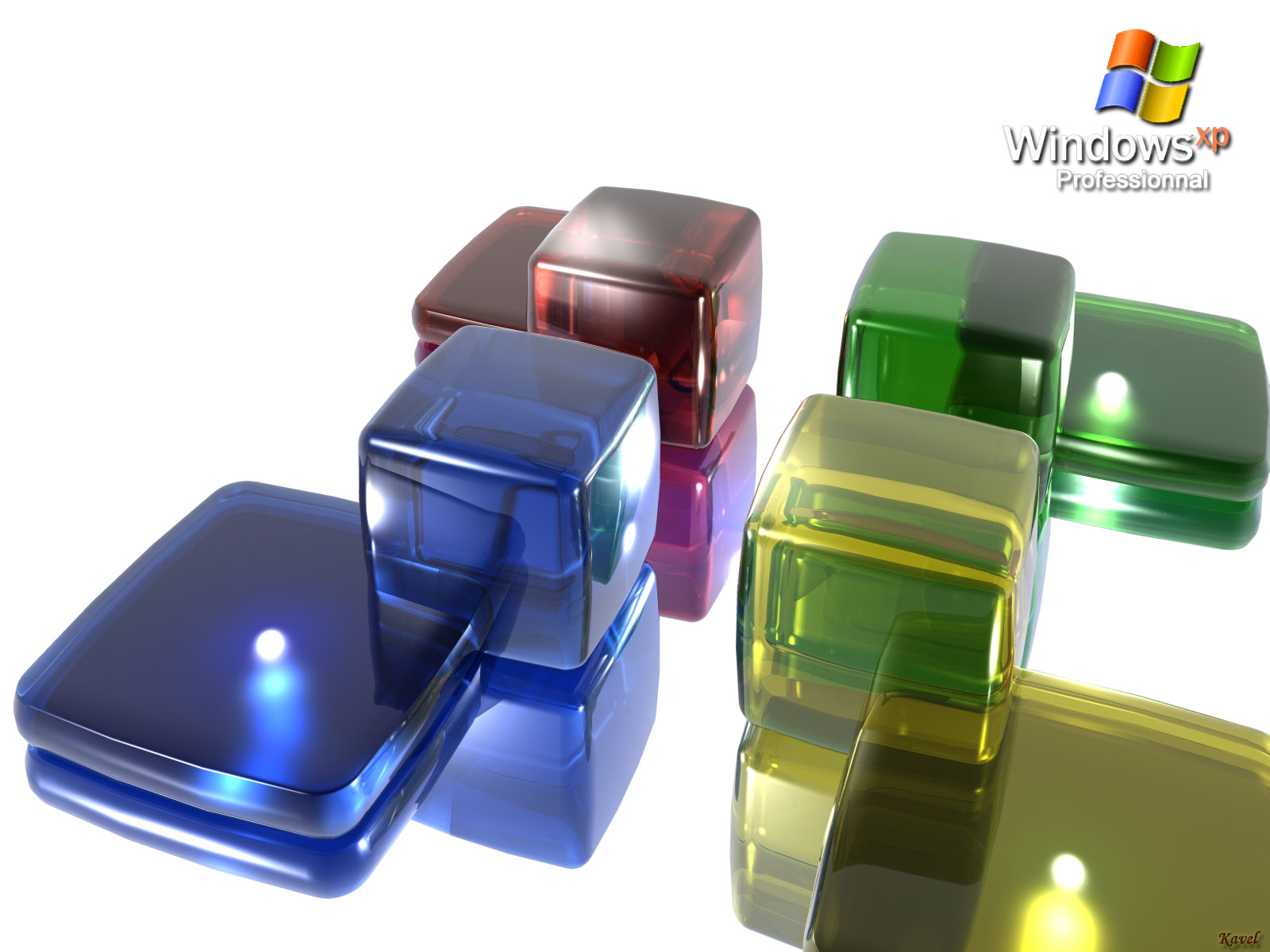 Fonds d'cran Art - Numrique 3D - Studio Max Windows XP Cubic