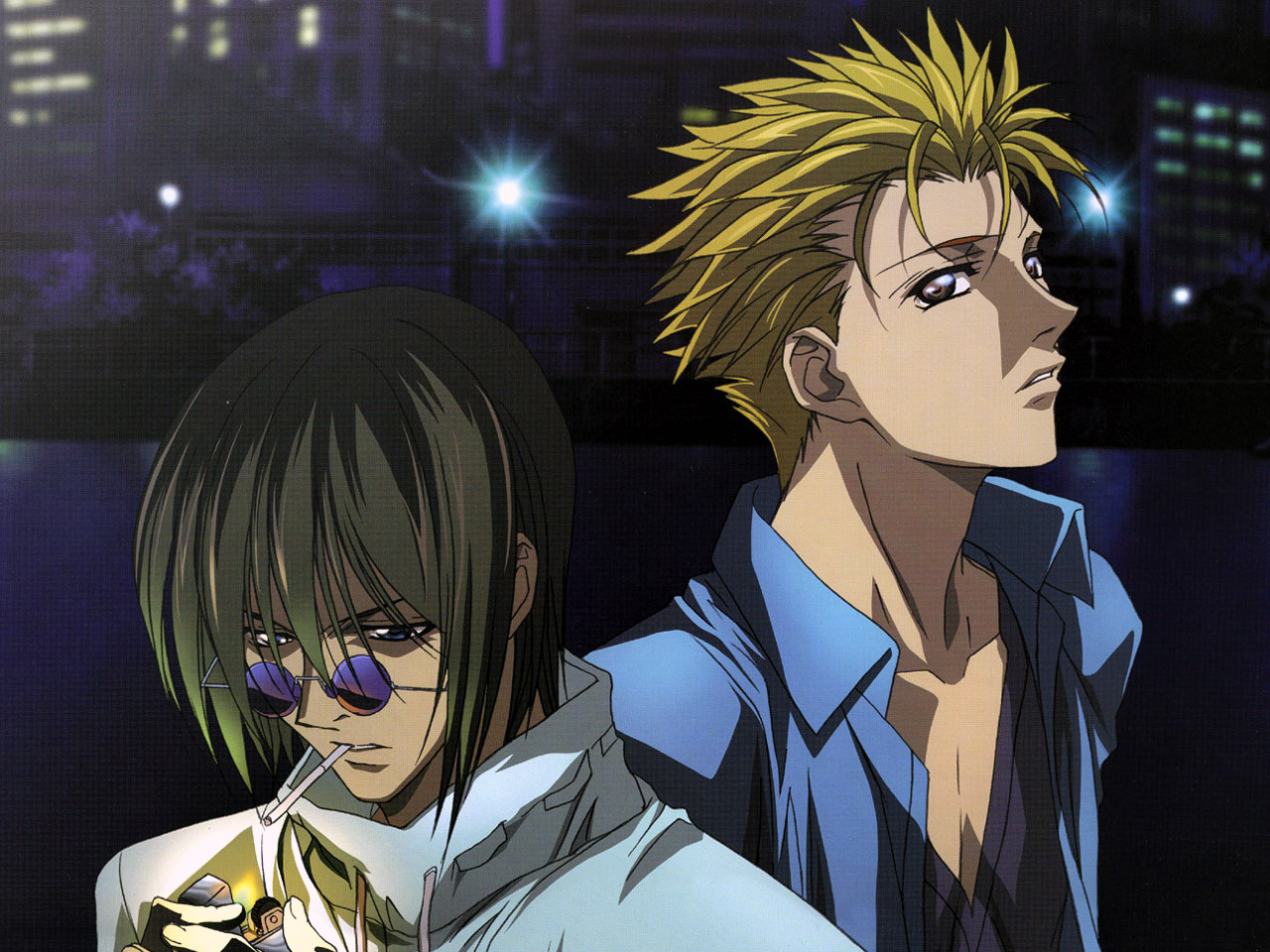 Wallpapers Manga Get Backers Ginji et Ban-chan^^